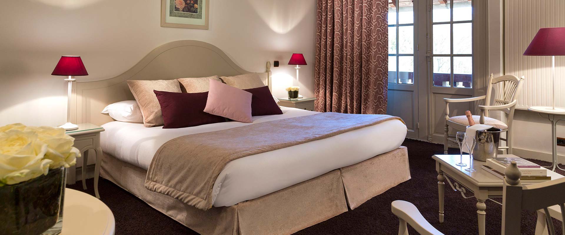 Chambres de Luxe - chambres château hôtel Chantilly
